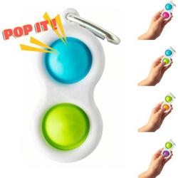 Premium Simple Dimple Fidget Toy | Pop It / Fidget Pad | Tik Tok Simpl Dimpl Fidget | Groen-Blauw